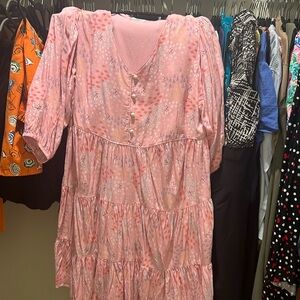 Never Worn: Pink Olaf Frozen Dress Size XL